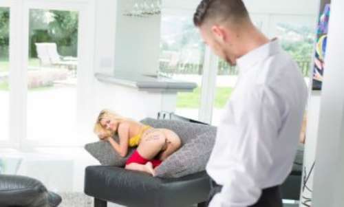 Бойфренд бороздил анальный проход