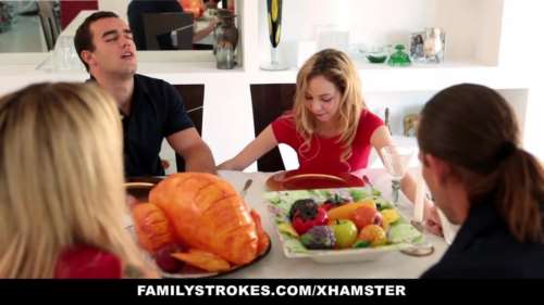 Красивая жена изменила мужу и устроила секс с его другом в спальне 